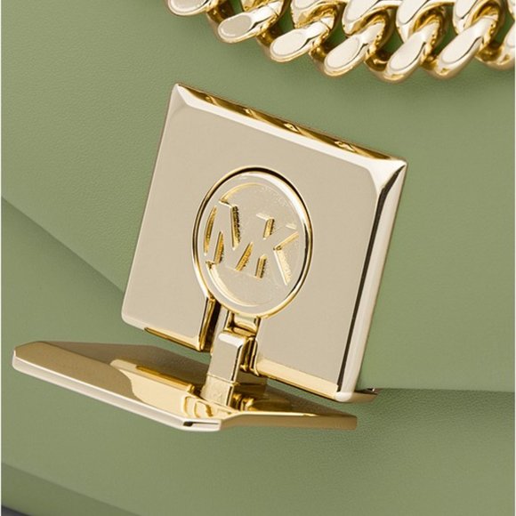 MICHAEL MICHAEL KORS Lita Medium Leather Crossbody Bag - Picture 4 of 4